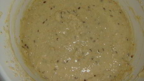 овсяные оладушки с малиной