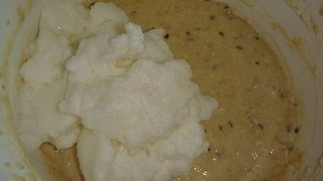 овсяные оладушки с малиной