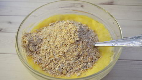 овсяные оладьи с бананом