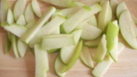 овсяные оладьи с яблоком