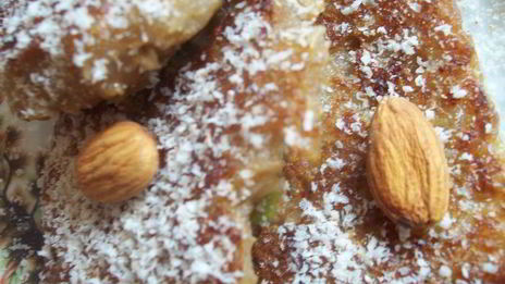 овсяные оладьи с яблоком