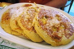 Полезные банановые оладьи