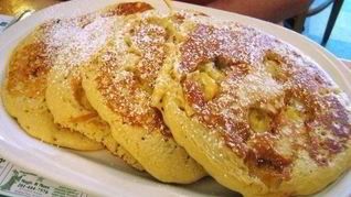 Полезные банановые оладьи