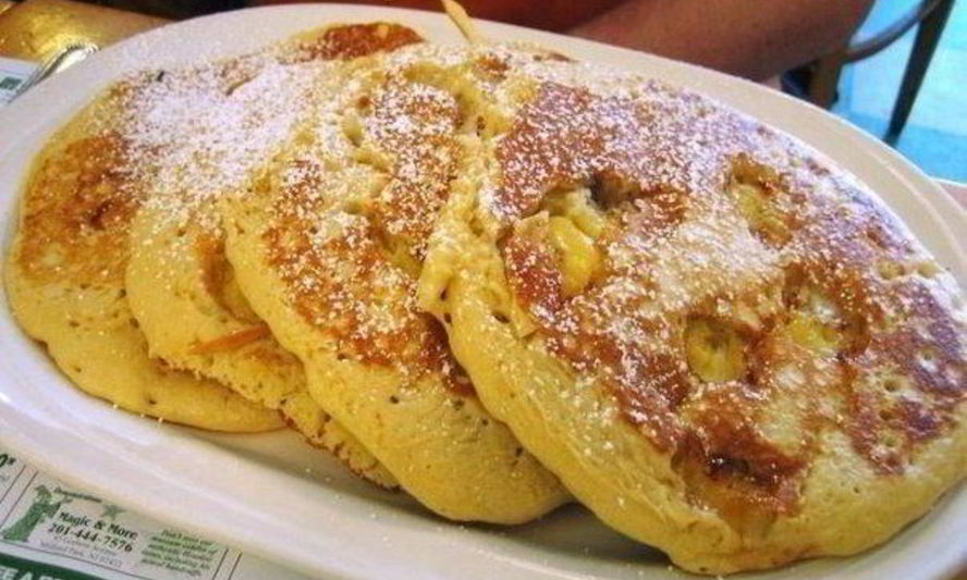 Рецепт полезные банановые оладьи