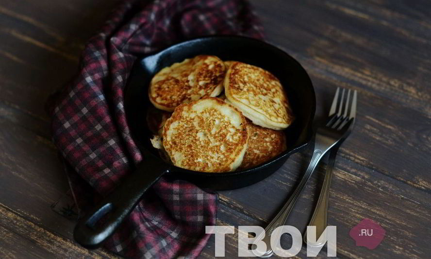 Рецепт постные яблочные оладьи