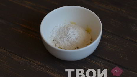 постные яблочные оладьи