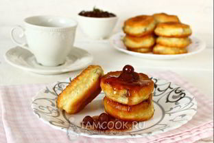 Пышные оладьи на кефире с изюмом