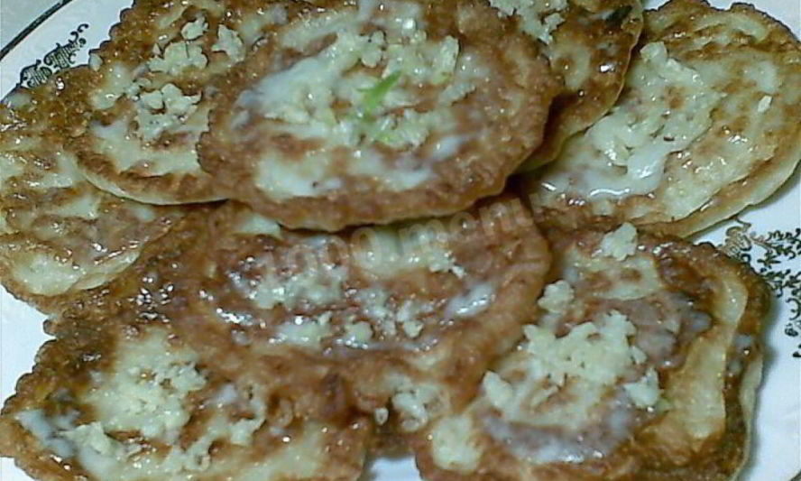 Рецепт рисовые оладьи из каши