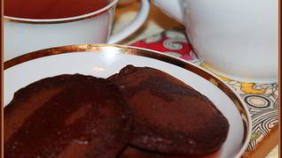 Шоколадные оладьи