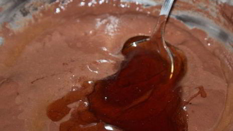 шоколадные оладьи