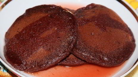 шоколадные оладьи