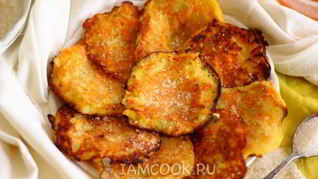 Сладкие оладьи из кабачков и моркови