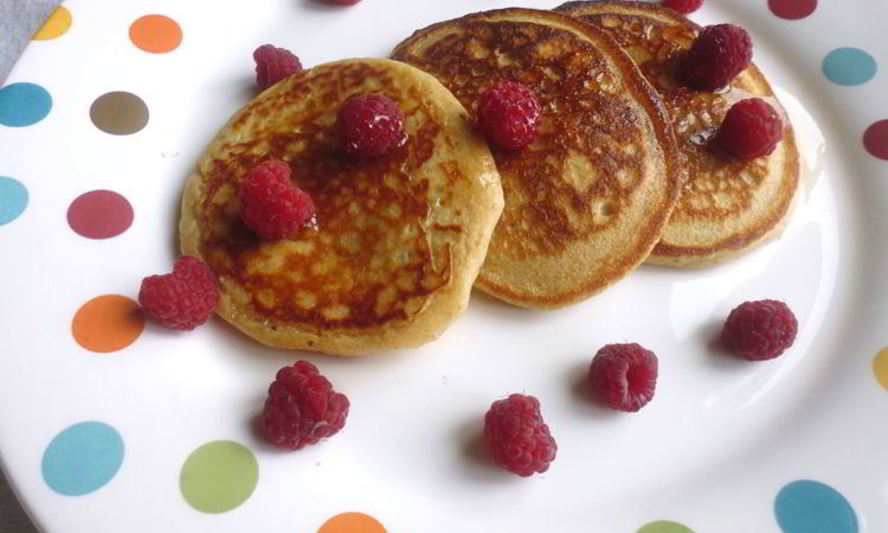 Рецепт цельнозерновые оладьи с отрубями