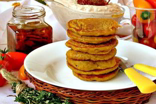 Тыквенные оладьи