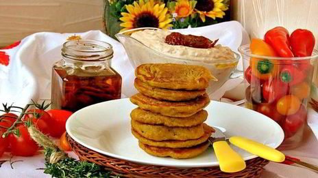 тыквенные оладьи