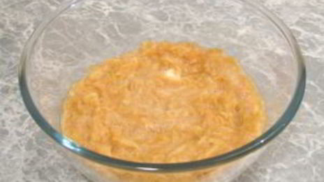 яблочно-морковные оладьи