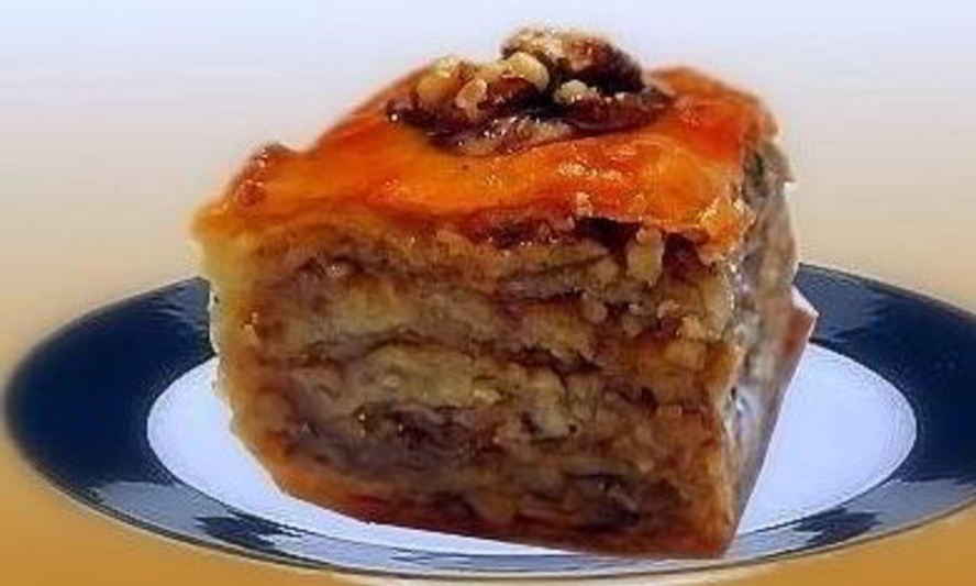 Рецепт пахлава из слоеного теста вкусняшка