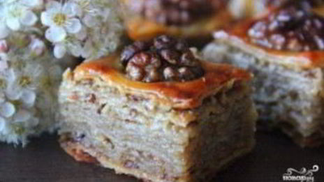 пахлава медовая