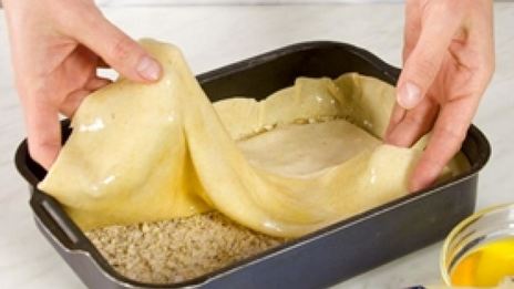 пахлава с миндалем