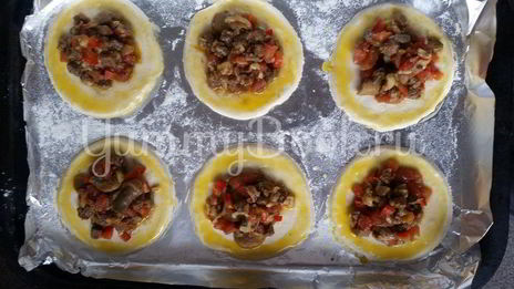 панама-мама, слойки из слоеного теста