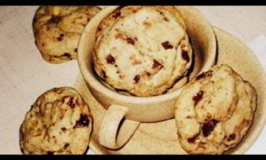 Рецепт американское печенье с шоколадом и лесными орехами