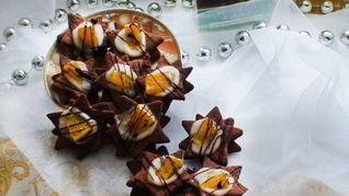 Апельсиново-шоколадное печенье