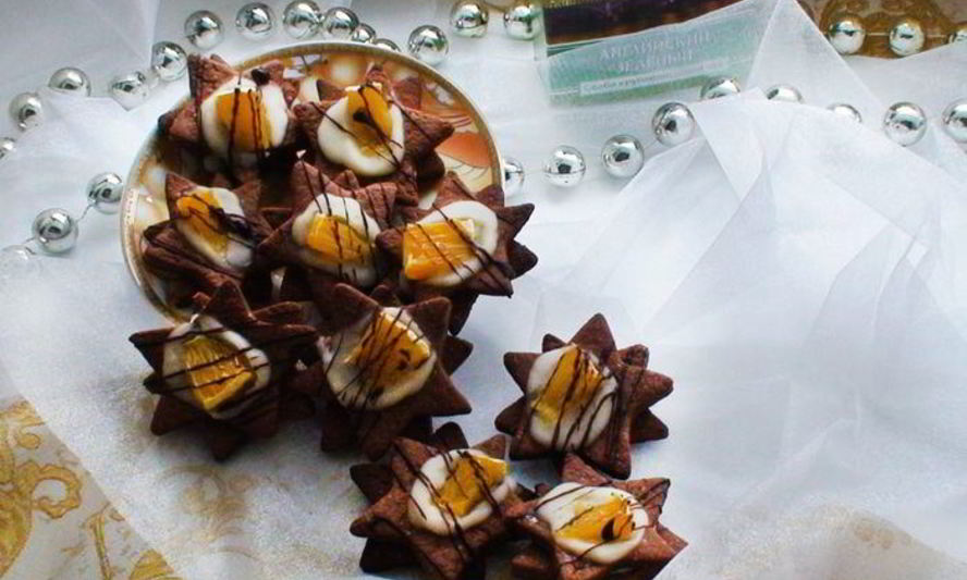 Рецепт апельсиново-шоколадное печенье