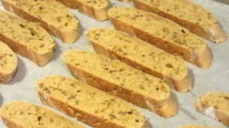 банановое печенье бискотти