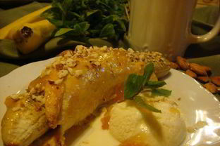 Банановые рогалики