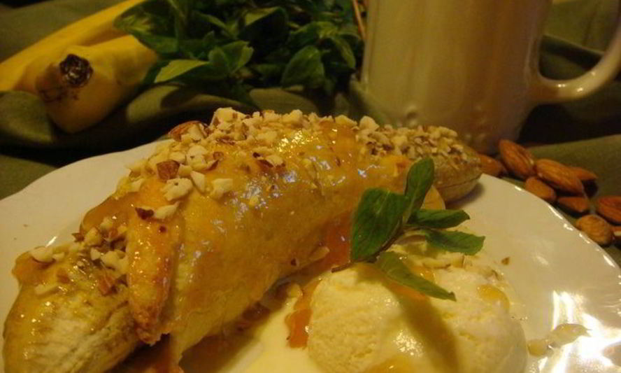 Рецепт банановые рогалики