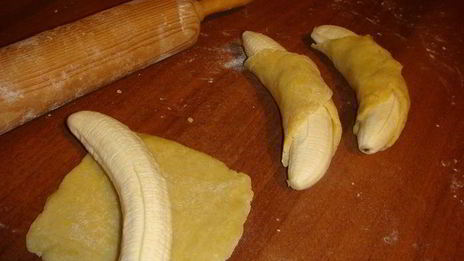 банановые рогалики