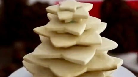 имбирная новогодняя елочка из печенья