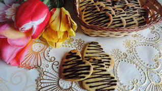 Изысканное песочное печенье