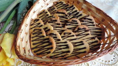 изысканное песочное печенье