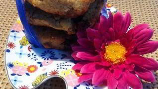 Клюквенное печенье с белым шоколадом