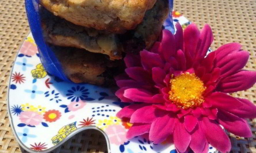 Рецепт клюквенное печенье с белым шоколадом