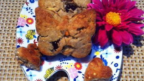 клюквенное печенье с белым шоколадом