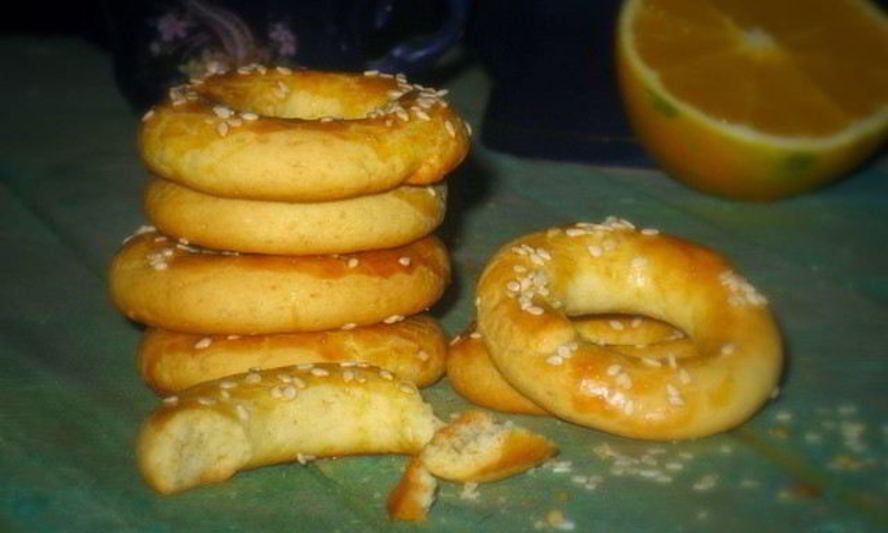 Рецепт кулурья — греческое пасхальное апельсиновое печенье
