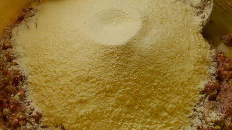 малиновое печенье с маком