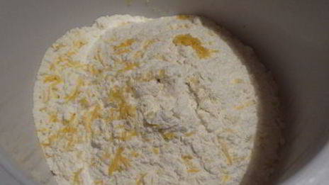 манное печенье с лимоном