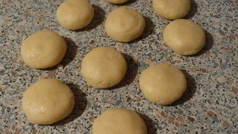 манное печенье с лимоном