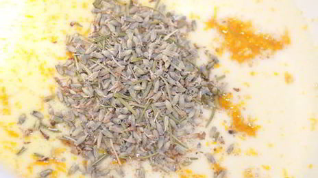 медовые бискотти с лавандой