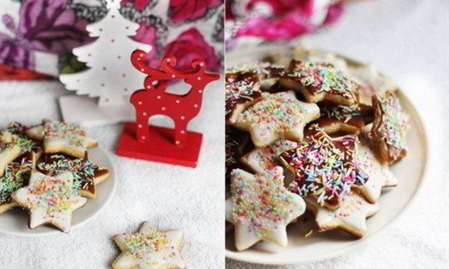 Рецепт новогоднее песочное печенье