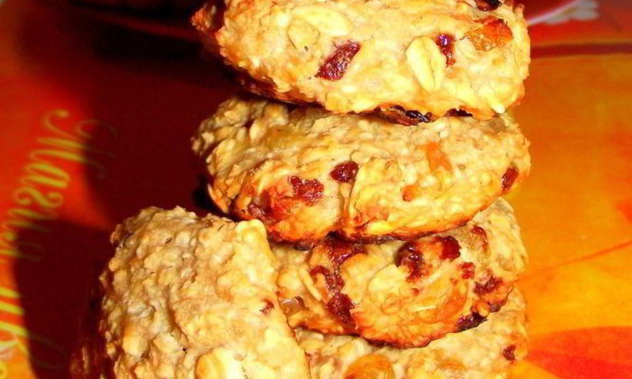 Рецепт очень полезные овсяные печенья