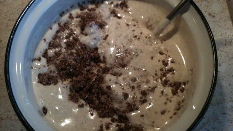 овсяное печенье из геркулеса с черным шоколадом и кокосовой стружкой