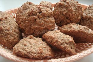 Овсяное печенье с орехами без муки