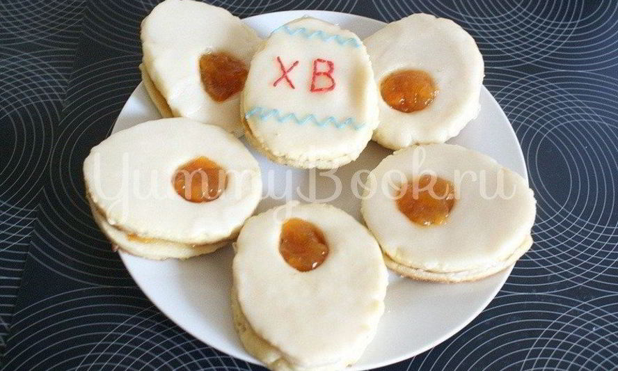 Рецепт пасхального печенья лимонных яиц