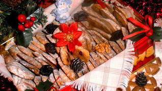 Печенье Изобилие на белом шоколаде