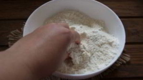 печенье на сметане с кунжутом