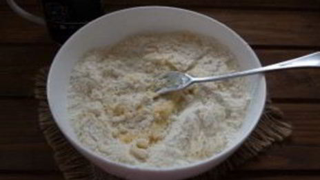 печенье на сметане с кунжутом